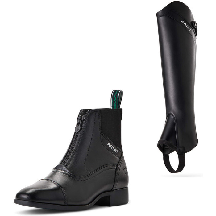 ariat paddock boots and half chaps